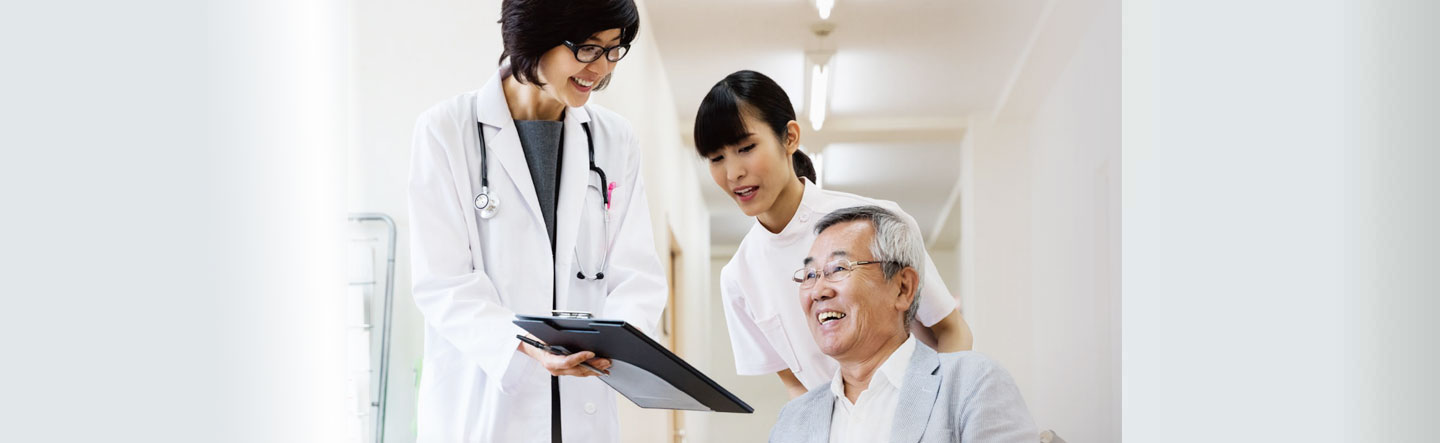 Physician and Patient with WATCHMAN device